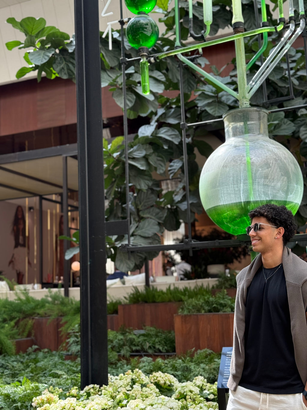 Camiseta Slim fit Indian - Black