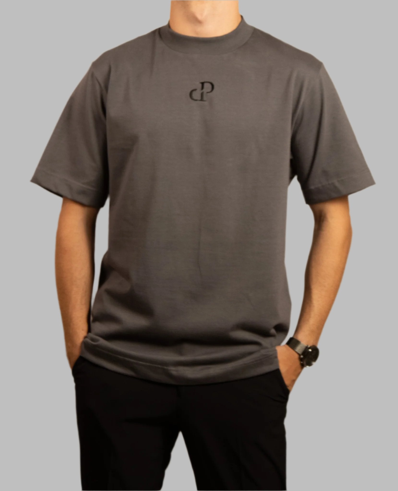 Camiseta Oversized Pacific - Chumbo