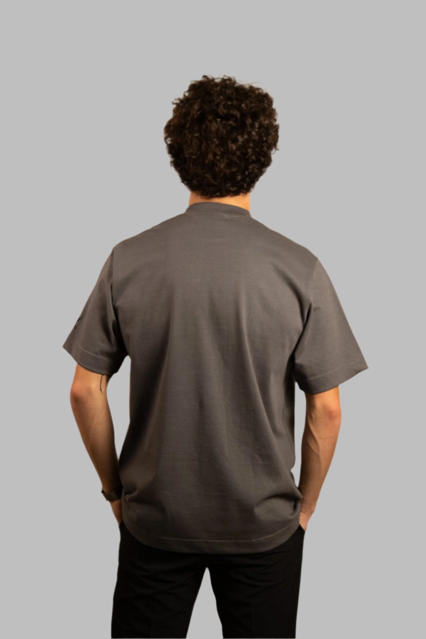 Camiseta Oversized Pacific - Chumbo