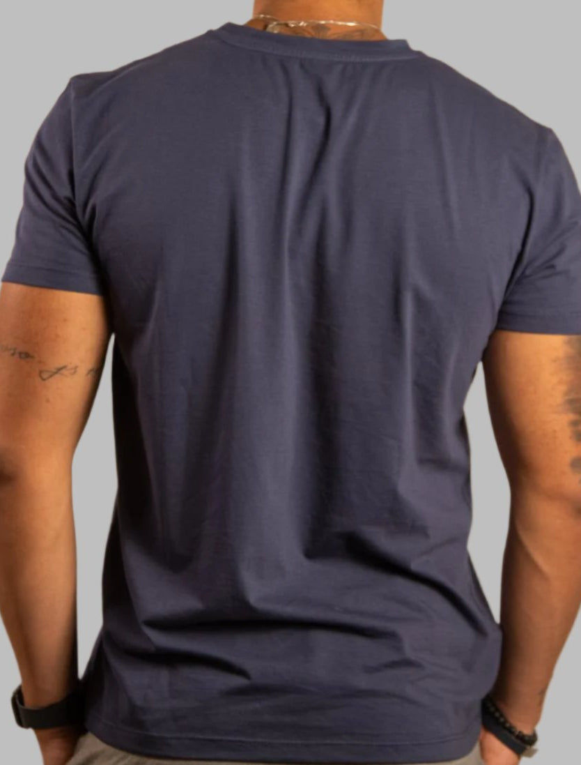 Camiseta Slim fit Indian - Navy blue