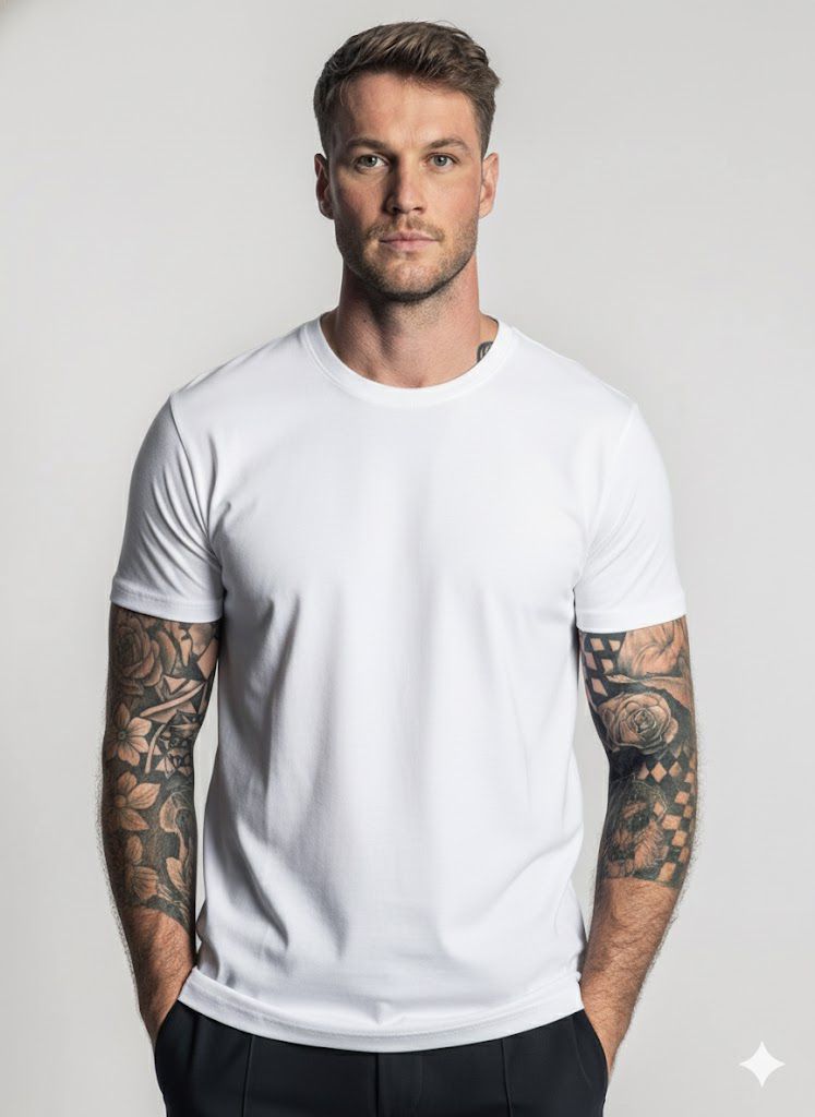 Camiseta Slim fit Indian - White