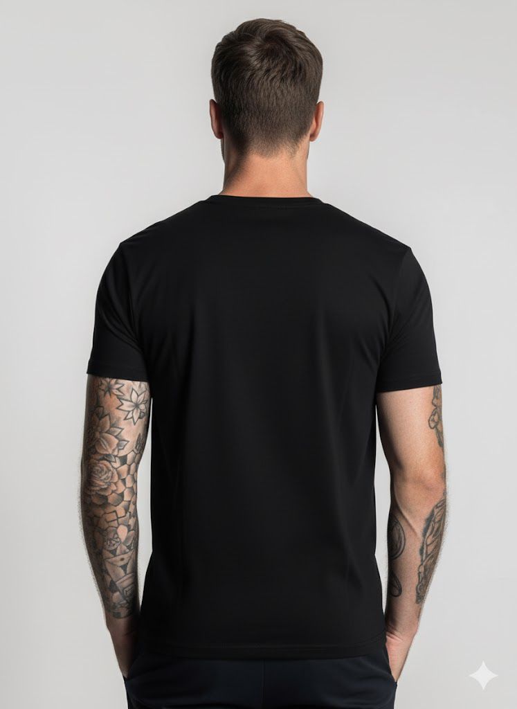 Camiseta Slim fit Indian - Black