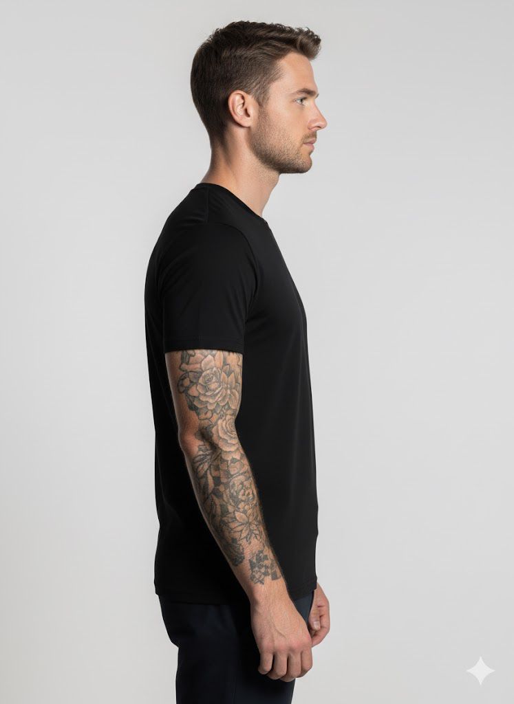 Camiseta Slim fit Indian - Black