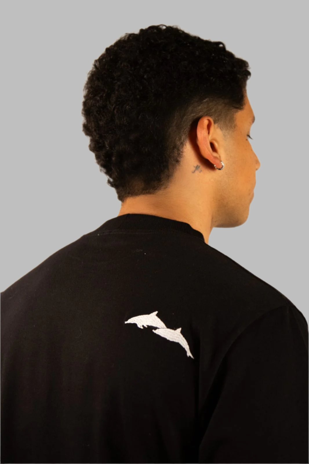 Camiseta Oversized Atlantic - Black Piano